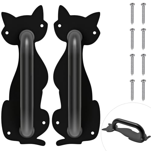 Dolibest Poignées de Porte Coulissante, 22cm Poignee de Porte Interieur pour Porte de...