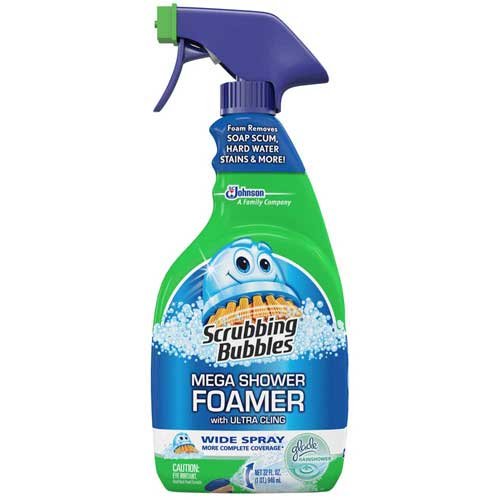 Scrubbing BubblesBathroom Cleaner Mega Shower Foamer Trigger, 946ml