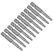 uxcell 10 Pcs T20 Magnetic Torx Screwdriver Bits, 1/4 Inch Hex Shank 2-inch Length S2 Security Tamper Proof Screw Driver Kit Tools