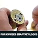 Summit Doorware Smart Key Learn Tool Kit Quick DIY Rekeying Kit for Kwikset Smart Locks