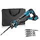 ONEVAN Säbelsäge Akku 32mm Hublänge, Kompatibel mit Makita 18V, Fuchsschwanz Säge Elektrisch Reciprosäge 2800spm, Säbelsäge mit 4 Sägeblätter (ohne Batterie)