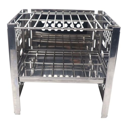Accessoire cuisine barbecue réglable pour réchaud de camping de jardin