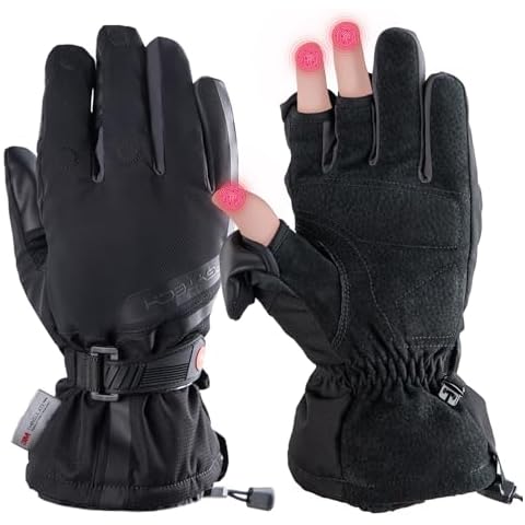 PGYTECH Photography Gloves Professional Skiing Gloves Waterproof Windproof for Outdoor Exercise Gloves Cover