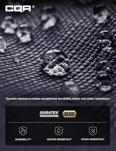 Image of CQR Men's Quick Dry Work Pants, Water Resistant Outdoor Tactical Pants, Lightweight Stretch Cargo Hiking Pants