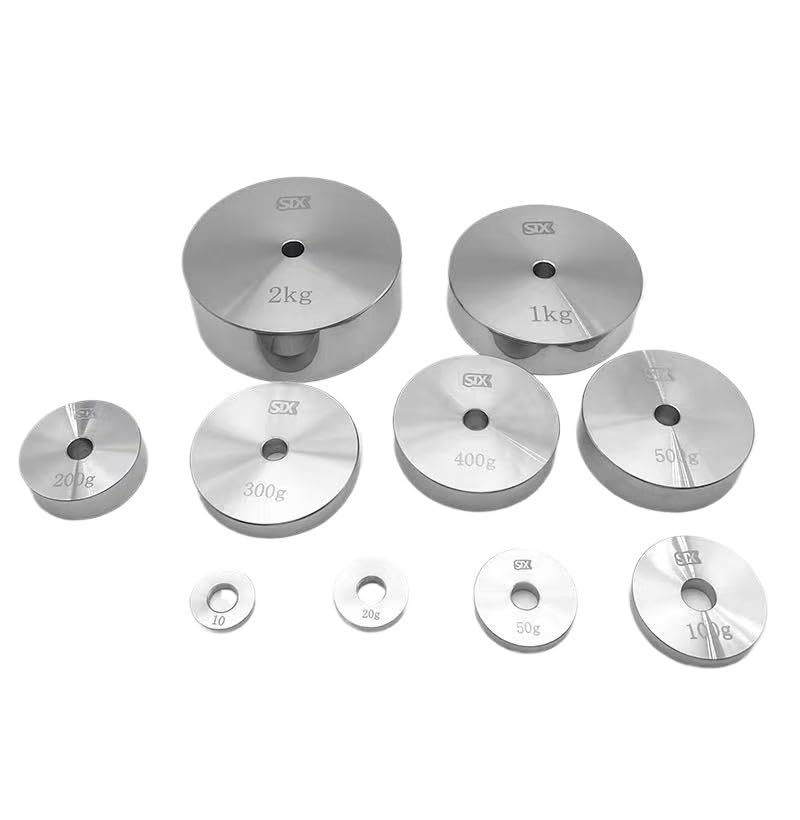 M1 2Cr13 Stainless Steel Calibration Weight Block - Precision Weights for Lab Balance, Laser Engraved(300g)