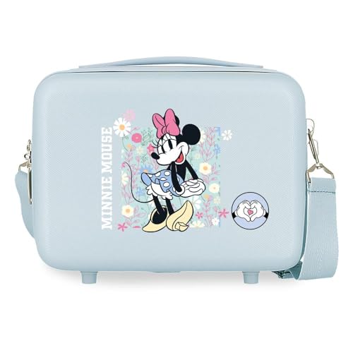 Joumma Disney Minnie Happy Nececer Adaptable Azul 29x21x15 cms Rígido ABS 9,14L 0,8 kgs