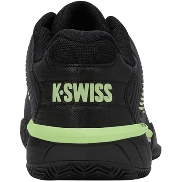 K-Swiss Tennis Мужские теннисные туфли Hypercourt Express 2 Hb Black/Soft Neon Green/Neon Lav 42.5