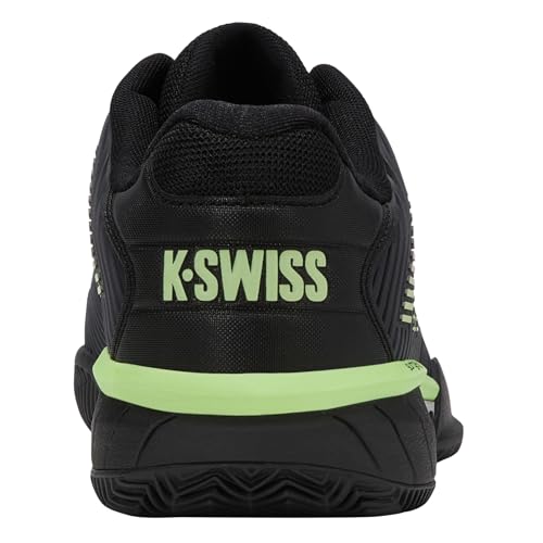 K-Swiss Tennis Mężczyźni Hypercourt Express 2 Hb Buty tenisowe Black/Soft Neon Green/Neon Lav 42.5