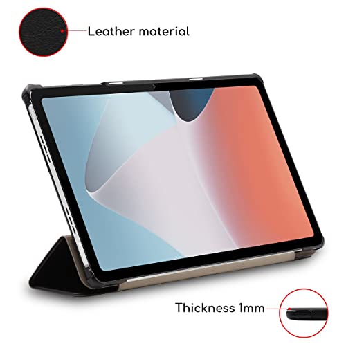ebestStar - for Oppo Pad Air Case, Smart Cover Magnetic Flip Protection, PU Leather, Black - Image 3