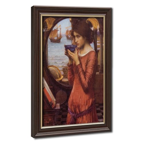 Toile John William Waterhouse Destiny pour salon : décoration murale élégante avec cadre