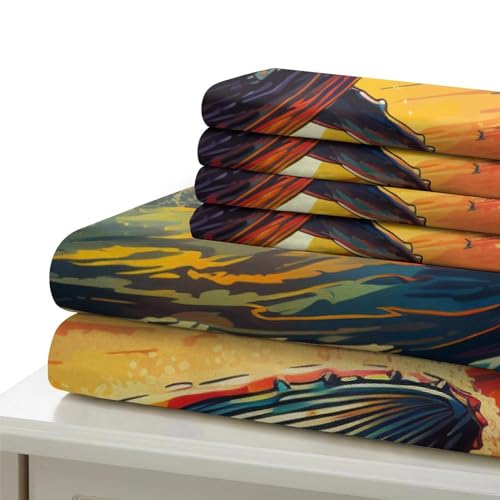 Ensemble de literie 3pcs baleine microfibre premium King size - 6