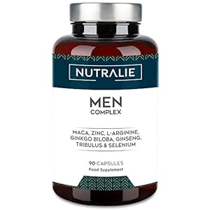 TESTOPLUS Homme Puissant – Performance Energie Resistance – Complexe Homme Extra Fort – Fort Dosage de Maca, Tribulus Terrestris, L&rsquo;Arginina, Ginseng, Ginkgo Biloba | 90 Gélules NUTRALIE