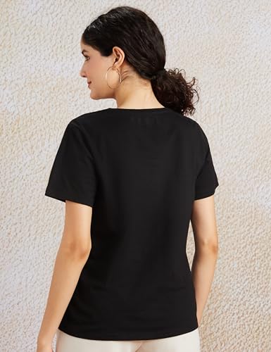 Image of Amazon Brand - Symbol Women's Cotton Stretch Regular Fit Round Neck Sleeveless T-Shirt (Available in Plus Sizes)