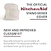 KITCHENAID Fitted Tilt-Head Stand Mixer Cover with Storage Pocket, Quilted 100% Cotton,14.4