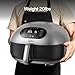 Typhur Dome 2 AI Upgraded Air Fryer, Extra Large Airfryer with Superior Airflow, Self-cleaning Smart Digital Fryer with PFAS free Basket for Quick Easy Meals, Fits a 12