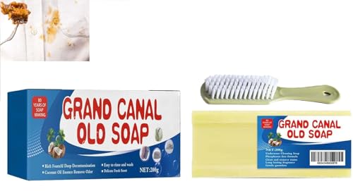 GNAUMORE Potente Quitamanchas en Barra de Jabón de Limpieza,Jabón Limpieza Ropa Interior,Jabonn Natural