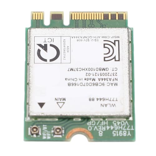 RASTKY NGFF M.2 1200Mbps BT4.1 2.4G 5G Band Network Card Module for Wins 7 8 10 11, High Speed Transfer for Laptop, PCB Material