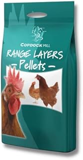 Copdock Mill Range Layers Pellets Poultry Feed 5 Litre Tub  Poultry Food for Chickens and Adult and Laying Poultry, Ducks, Geese, Bantams  100% Natural