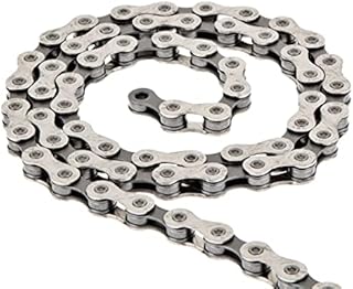 Laxzo ® CHAIN Bicycle 5/6/7/8-Speed Bicycle Chain, Anti Rust Steel High Strength Bike Derailleur Chain for 5/6/7/8-Gear Road MTB Mountain Hybride Bicycle