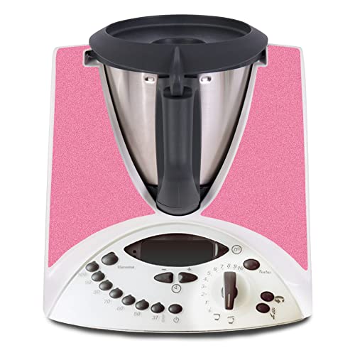 Adesivo protettivo decorativo per robot da cucina Bimby TM31, accessorio da cucina, impermeabile, autoadesivo R182, 04 rosa glitterato