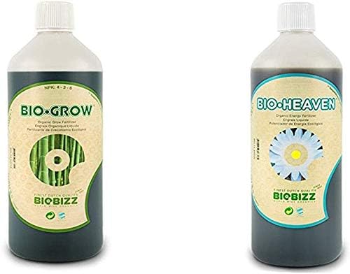 Deluxe Pack: Biobizz Bio-Heaven 1L and Biobizz Bio-Grow 1L ((Combined) Deluxe Pack: Bio-Grow + Bio-Heaven)