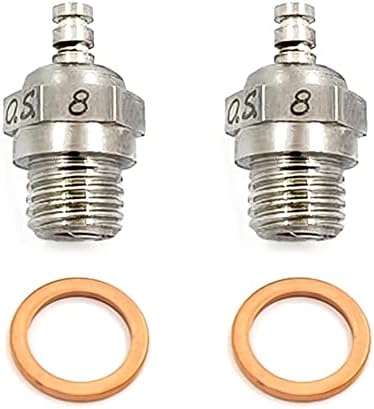 RC Glow Plugs，Original OS No. 8 OS88 Neutral Heat Head Methanol Engine Spark Plug Methanol Car Universal 0721