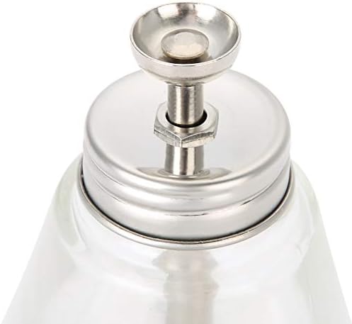 150ml Nail Art Pump Dispenser Empty, Bottle Liquid Container Glass Alcohol Pressing Bottle
