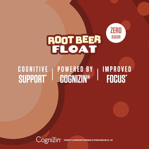 Image of RYSE Fuel Energy Drink - Root Beer Float - Sugar Free - 200mg Natural Caffeine, New Formula to Supports Cognitive Health & Improves Focus - No Artificial Colors - 16 fl oz Cans (12-Pack)