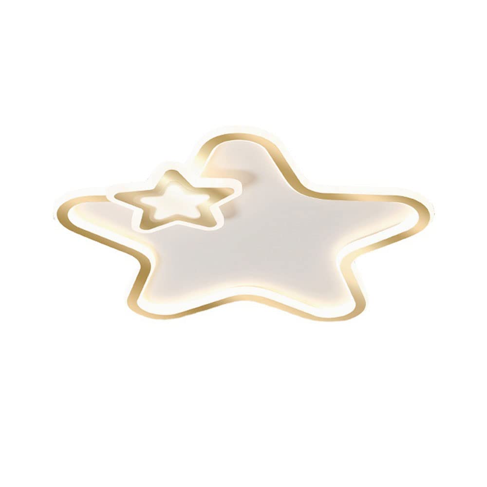 Plafonnier encastrable LED étoile ultra-fin 2,2 Pouces pour décoration moderne de chambre