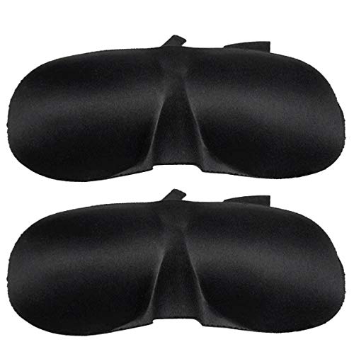 Masque de sommeil bloquant la lumiere Homoyoyo confort ergonomique 2 pieces