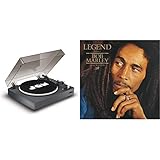Prodotto 2: Universal Music JAM Spun Out Turntable, Giradischi Vinile Bluetooth, Impianto Stereo con Trasmissione a Cinghie, Connettivita & Legend The Best Of Bob Marley & The Wailers (180gr), Album