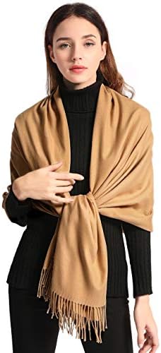 Pashmina Shawl Women Winter Scarf Warm Wrap Wedding Men Ladies Scarves 200x70 cm