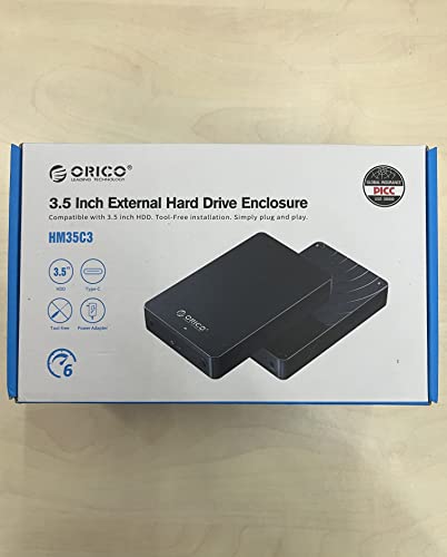 ORICO Custodia per disco rigido da 3,5 pollici USB...