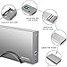 Hard Drive Enclosure RSHTECH USB 3.0 to SATA Aluminum External Hard Drive Dock Case for 3.5 inch HDD SSD up to 16TB Drives, Support UASP (RSH-339)