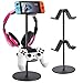 Controller Holder,Game Controller Stand Storage Organizer Gamepad with Multiple Adjustable Height and Direction Brackets Compatible for Xbox ONE 360 Switch PS4 STEAM PC Nintendo Stander (Black)