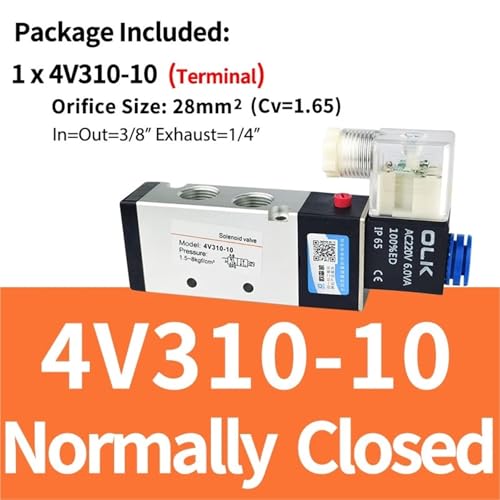 Distributeur pneumatique 4V310-10 24V à commutation rapide