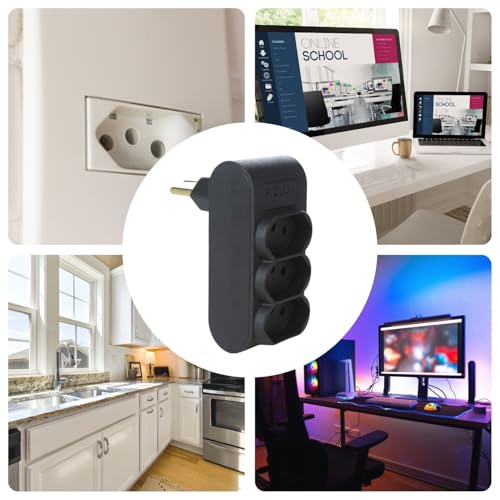 Filtro de Linha Multiplus - Adaptador tomada, Benjamin, Tripolar, Multiplicador de Tomadas, Bivolt,
