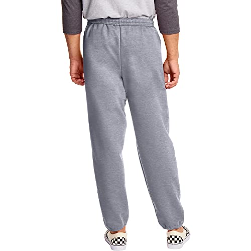 Hanes Men's Ecosmart Best Sweatpants, Athletic Lounge Pants with C"ed Cuffs3