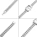 NEWITIN 3 Pieces Women Silver Watch Bracelets Set Fashion Costume Jewelry Stainless Steel Silver Plated Square Wristwatch Diamond Bangle Bracelet Watch Jewelry Set for Women