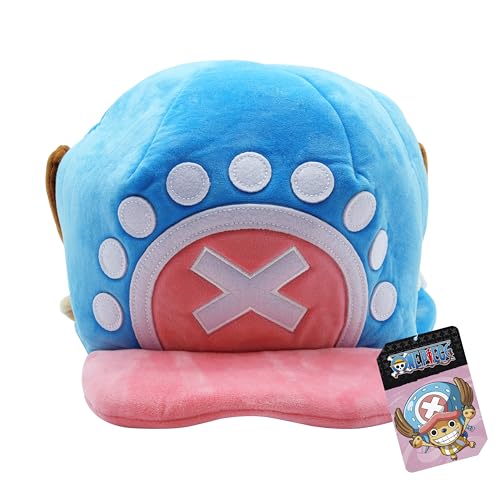 Abystyle, Cappello Replica Tony Tony Chopper, One Piece, Blu, Rosa E Bianco - 9