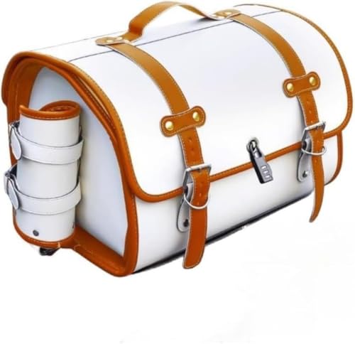 SLLS バイクリアボックス 大容量 フルフェイスヘルメット収納対応 防水生地 ロック機能着脱式小物収納 オートバイ用 旅行・ツーリング・通勤・通学適合