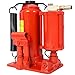 Air Hydraulic Bottle Jack, 12 Ton/24000 LBS All Welded Bottle Jack with Manual Handle and Air Pump, 9.8-19.3