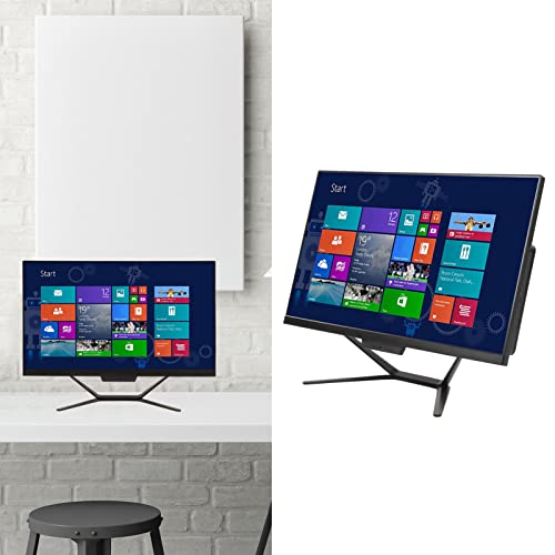 AIO Desktop, controle de toque UE Plug All in One PC 8G DDR4 para empresas (8 + 64 G UE Plug)