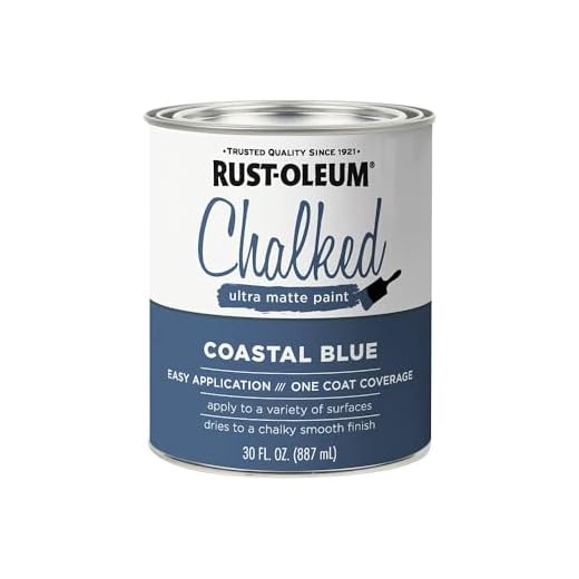 Rust-Oleum Chalked All-in-One Ultra Matte Coastal Blue Spray Paint