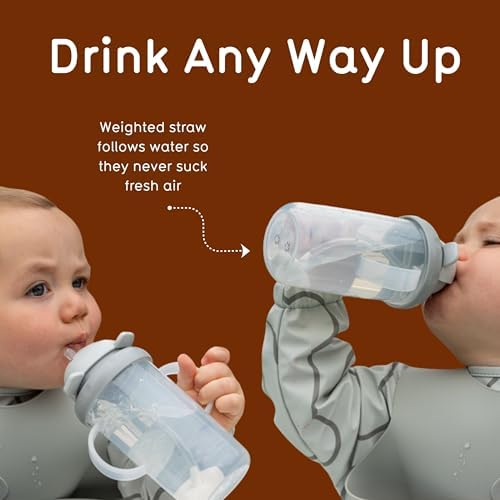 TUM TUM Tippy Up Free Flow Sippy Cup (No Valve), Sippy Cup for Toddlers, 200ml, BPA Free (Fergus Fox S3) - View 5