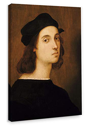 artprints1stop Canvas Print Wall Art - Self-Portrait by Raphael - 12x18 inches