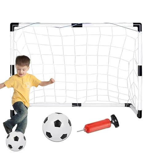 Portería De Fútbol Para Niños Joborio - Porterías De Fútbol Pequeñas Red De Fútbol Para Niños Pequeños | Portería De Fútbol Juvenil Red De Fútbol Portátil | Portería De Fútbol Interior Red De Fútbol A