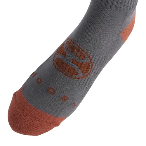 HOOEY Athletic Crew, No-Show and Boot Length Socks, Comfortable Compression 2 Packs3