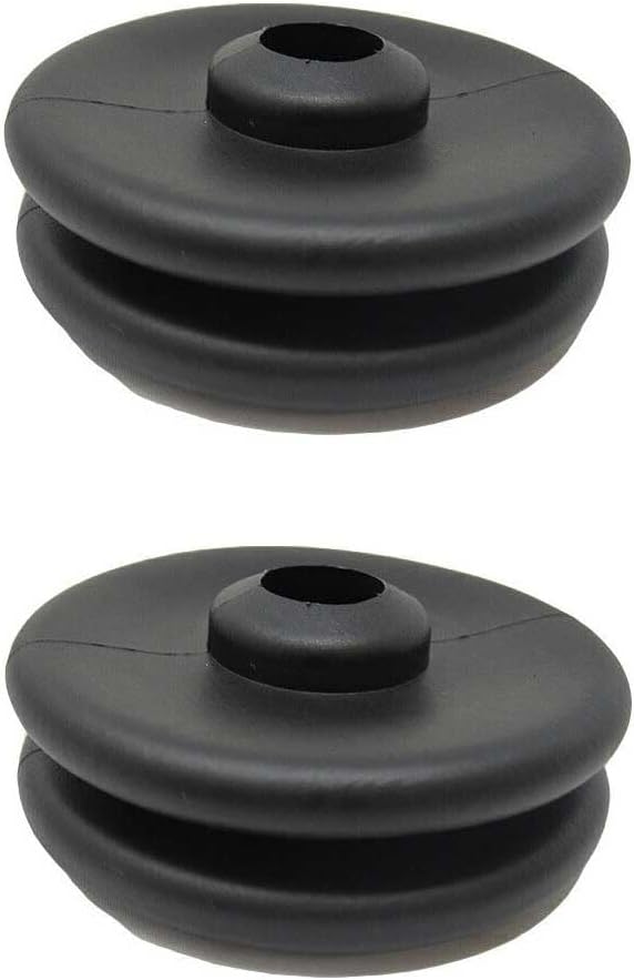 2 Pack Replacement 226863 Gear Shift Boot for Allis Chalmers B C CA D10 D12 D14 D15 ED40 I40 I400 I60 IB RC WC WD WD45 WF Tractor Models (1-3/4" ID x 9/16" Hole Diameter)