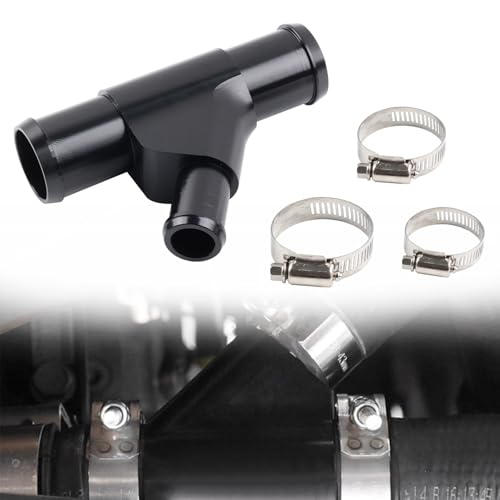 StarTechAuto Aluminum Coolant Y-Pipe Anodized Coolant Fitting for 6.0L Diesel Engine Compatible with Ford F250 F350 F450 F550 E350 E450